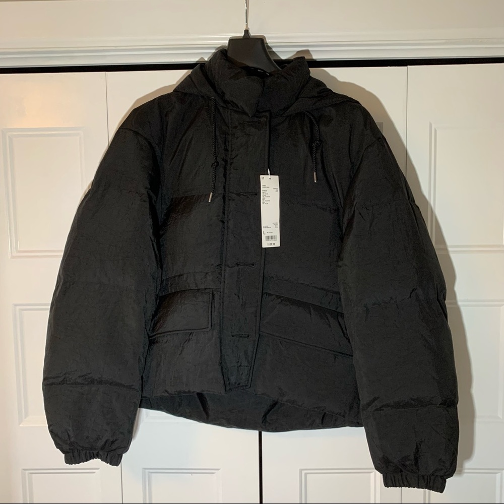 Uniqlo Women’s Padded Parka in Black